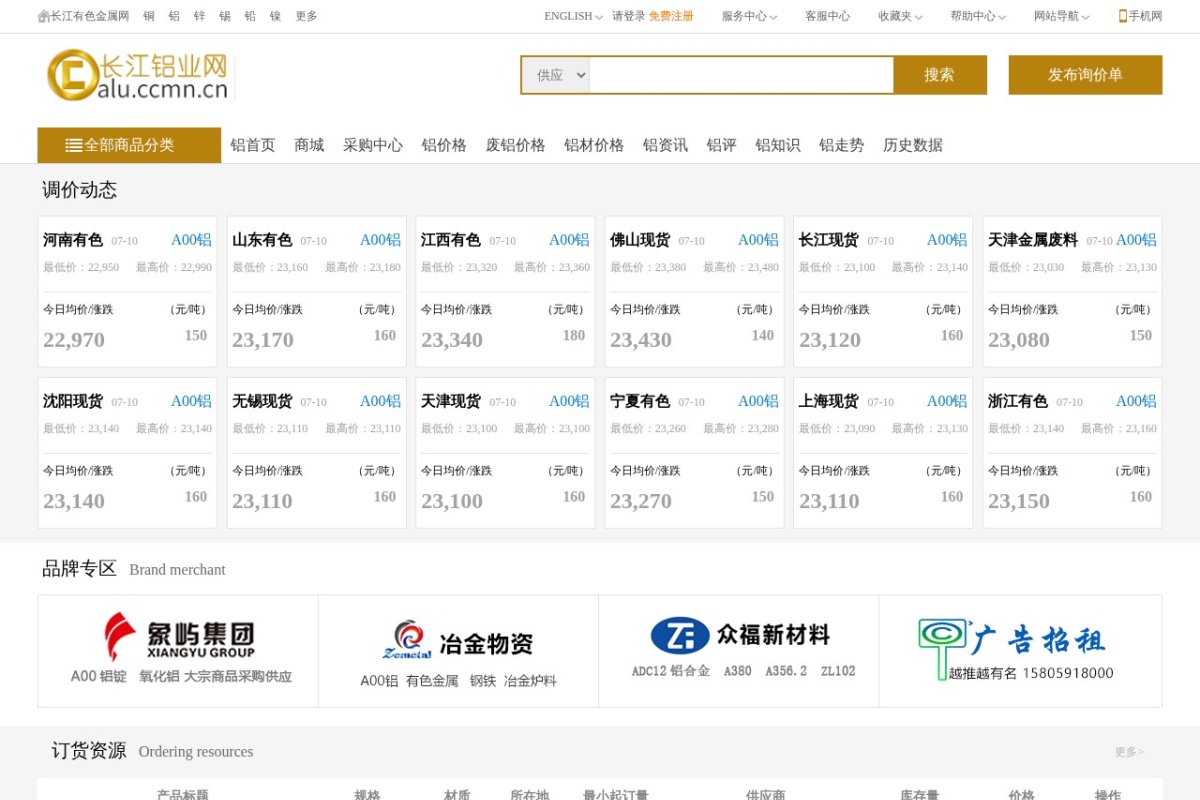 长江铝业网