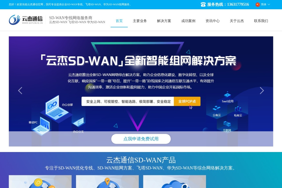 云杰通信